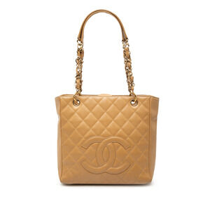 Pre-Loved Chanel Caviar Petite Shopping Tote